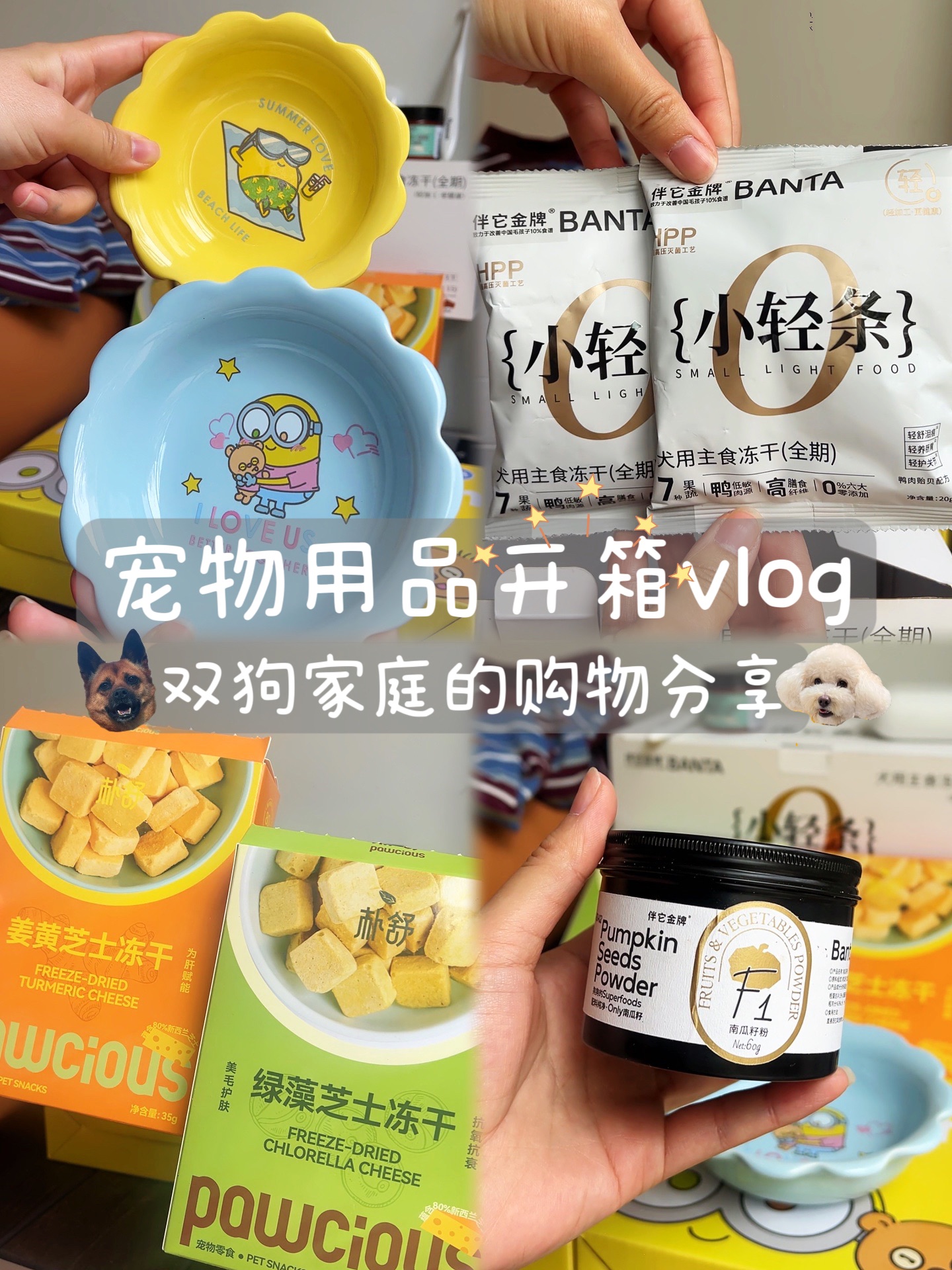 🛒普通人养狗的宠物用品购物分享