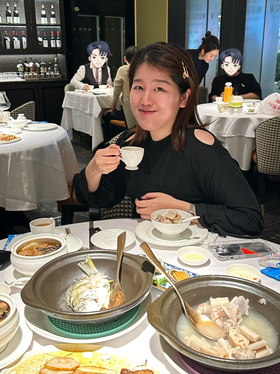 哈哈哈哈哈～广州CBD的装波一饭