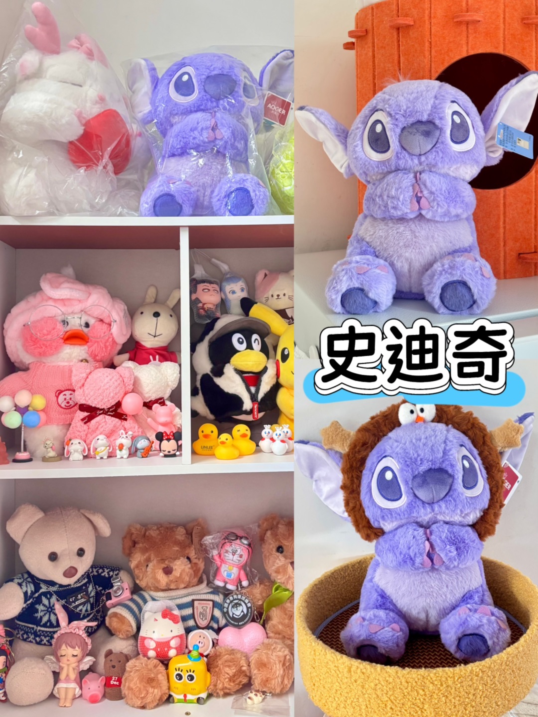 谁能拒绝一只可爱史迪仔呢～