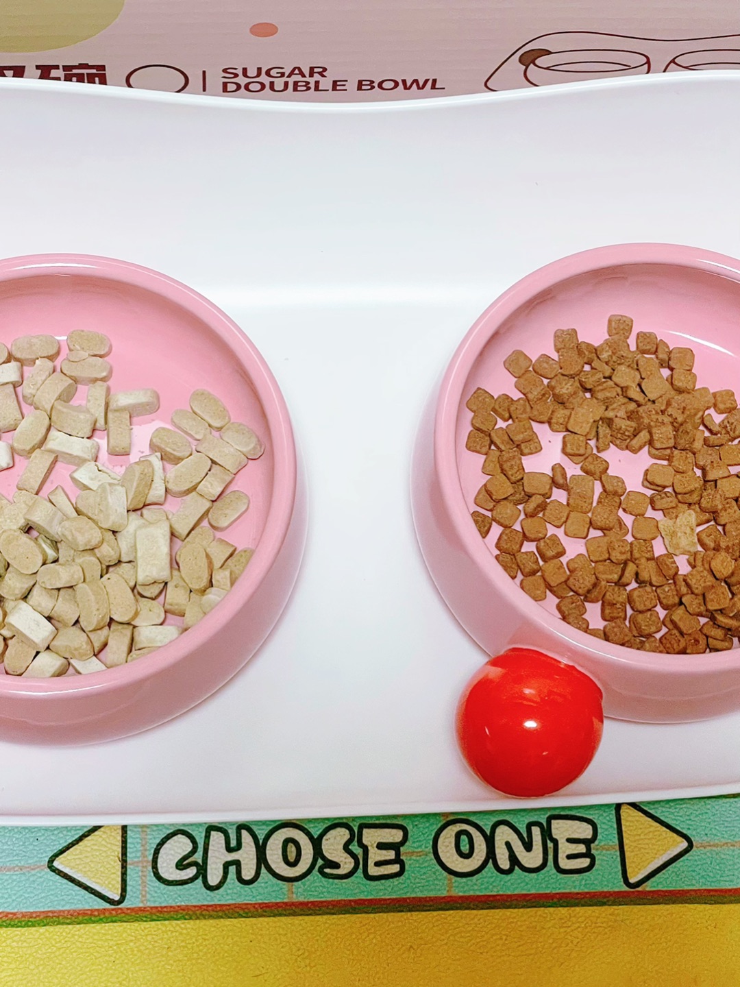 糖豆陶瓷双碗好看到我心尖尖上去啦