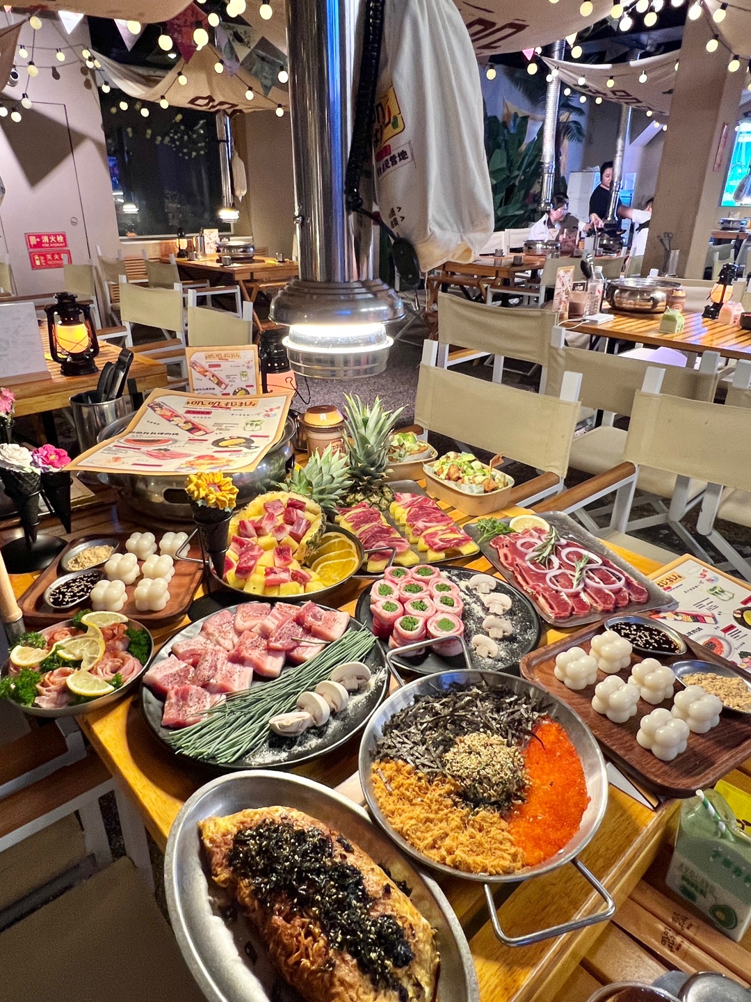 北京三里屯！露营风烤肉新宠！