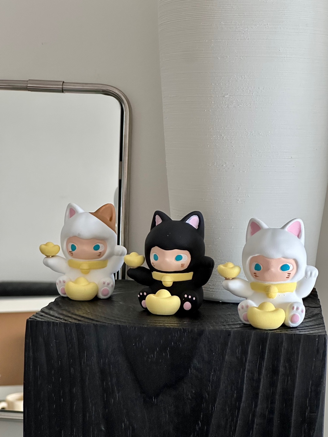 一路香伴！被介个可爱招财猫治愈到了