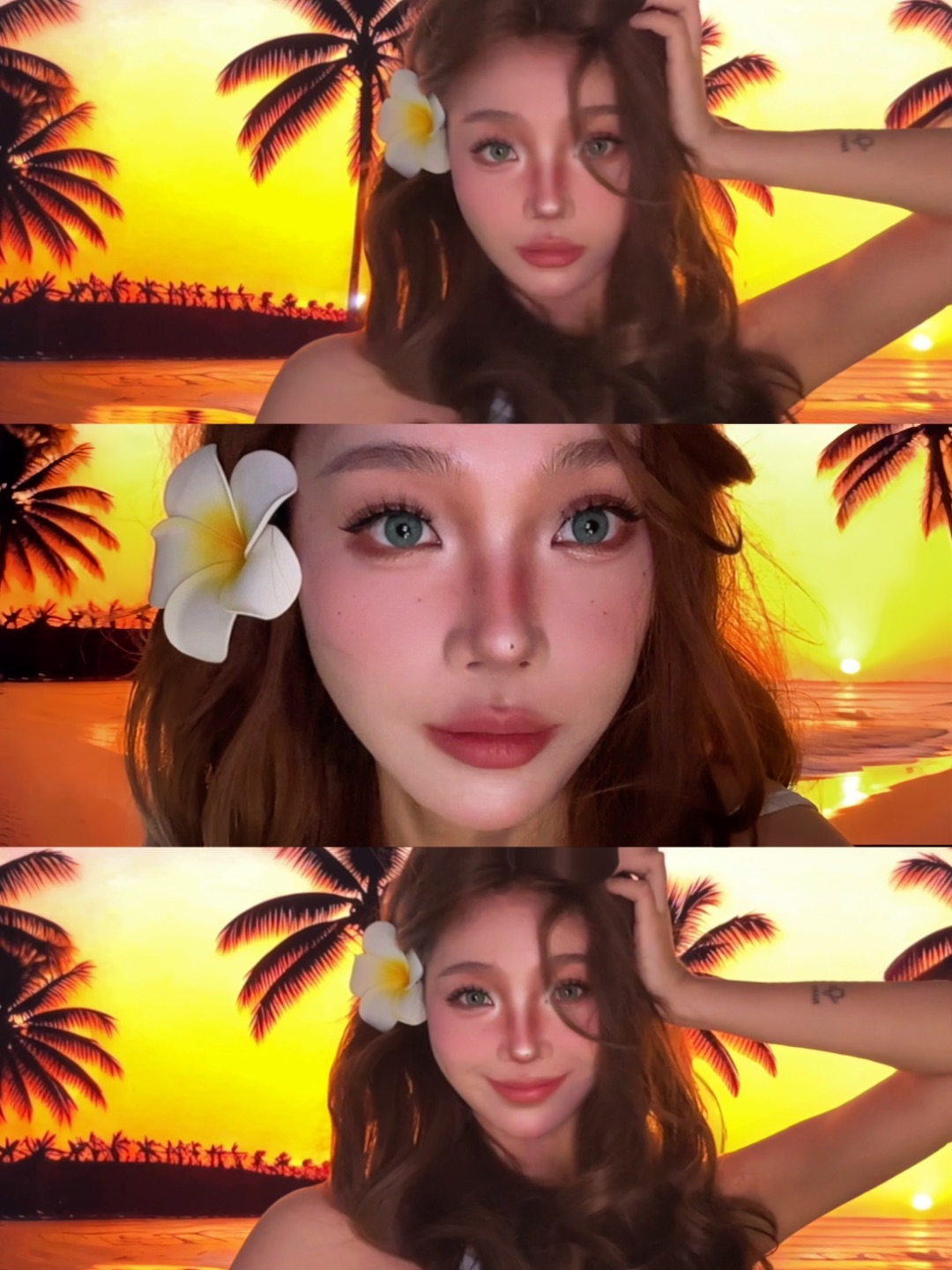 🫧宅家用电视拍海边大片🥥