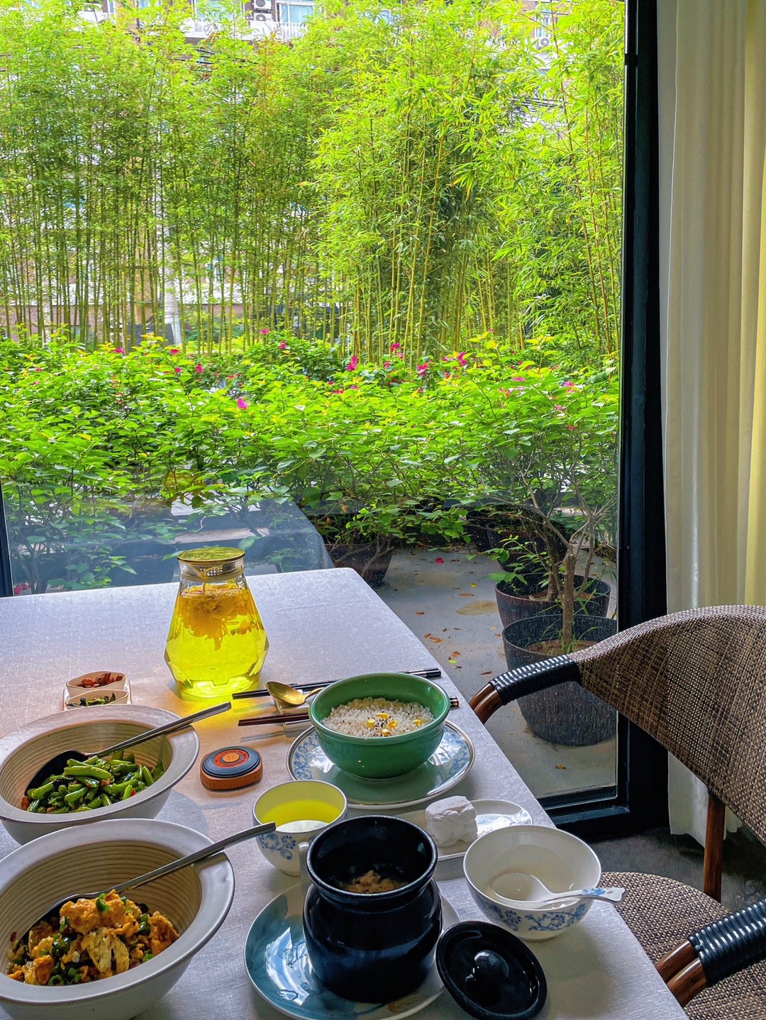 🍜窗边竹林view！国贸打工人私藏江南小馆！