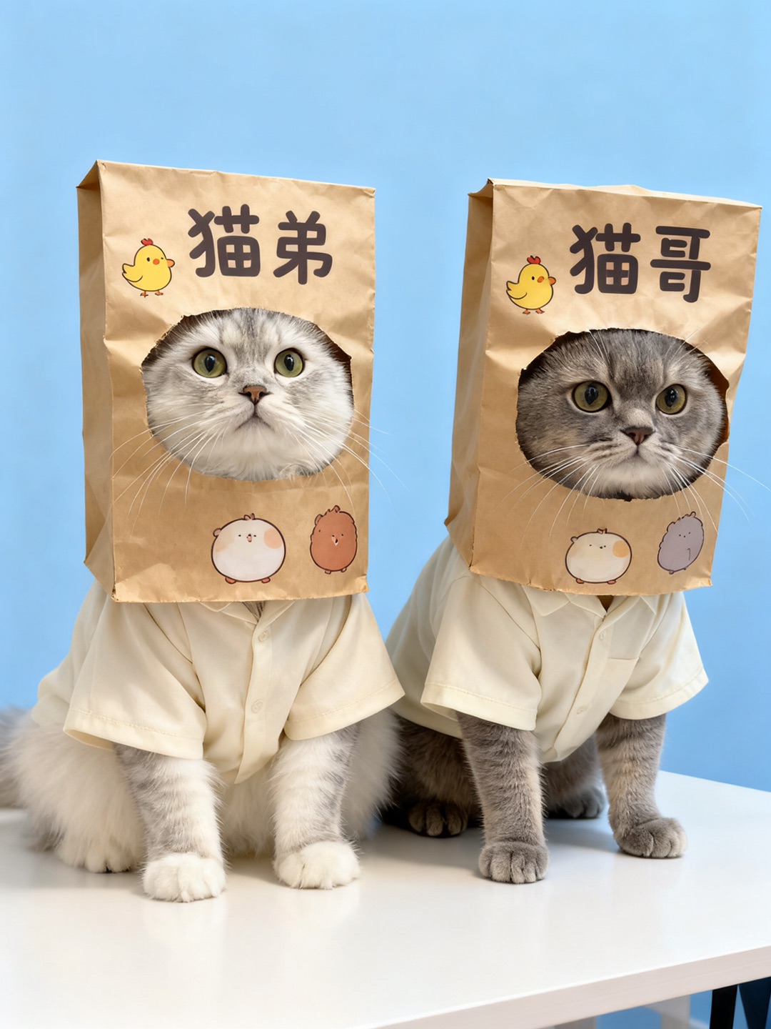 兄弟排排站~