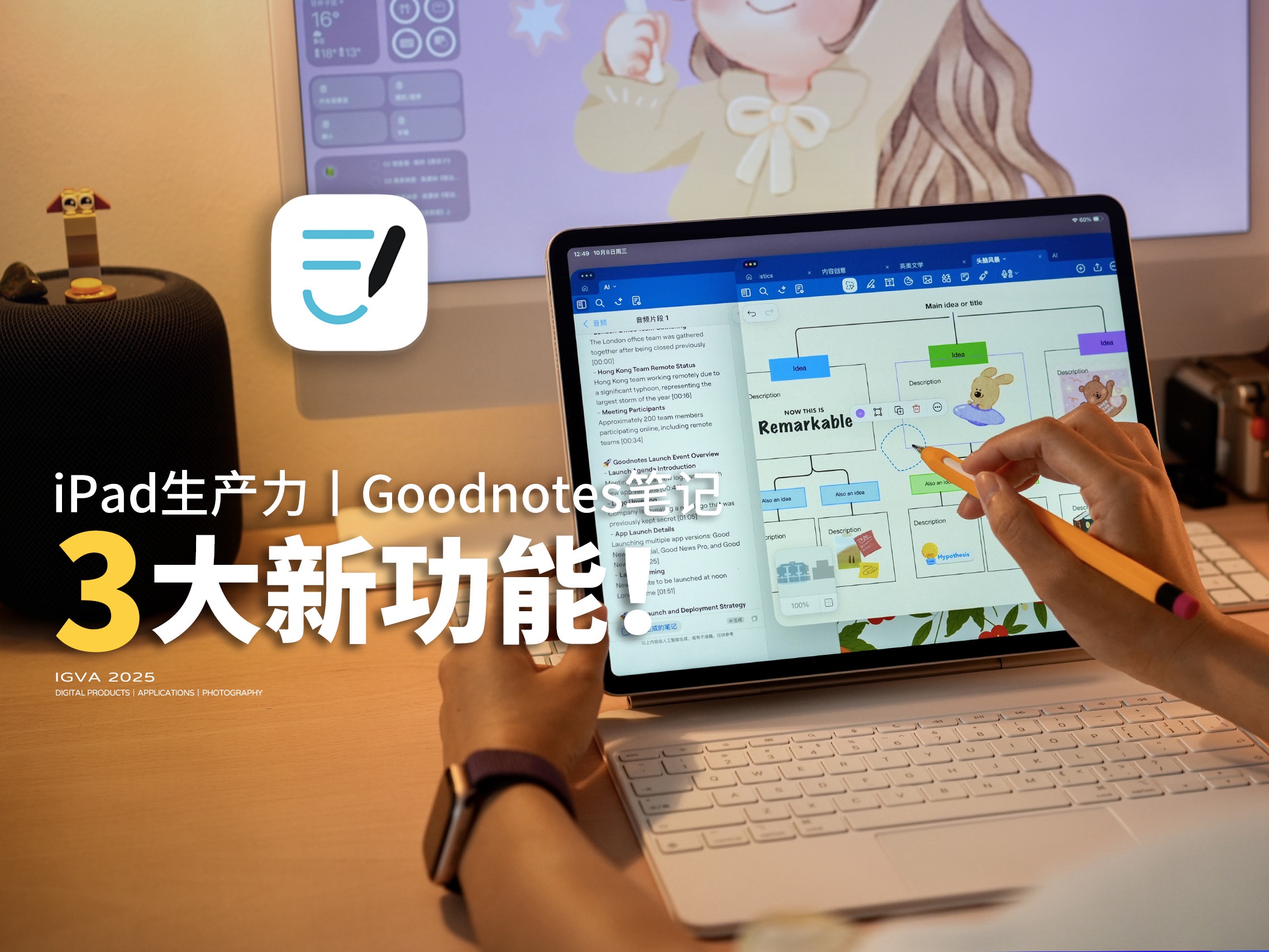 3大新功能！让Goodnotes帮你加速工作流！