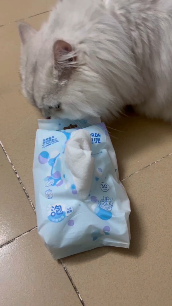 ￼测评/测评  Lorde里兜宠物餐具清洁泡泡巾 很好用对于懒人来说，给宠物洗碗方便了不少。很容易清洗干净，而且还有两种抽取方式很不错。挺方便的一面粗糙，适合清理干掉的罐头，一面柔和，味道也很温和。