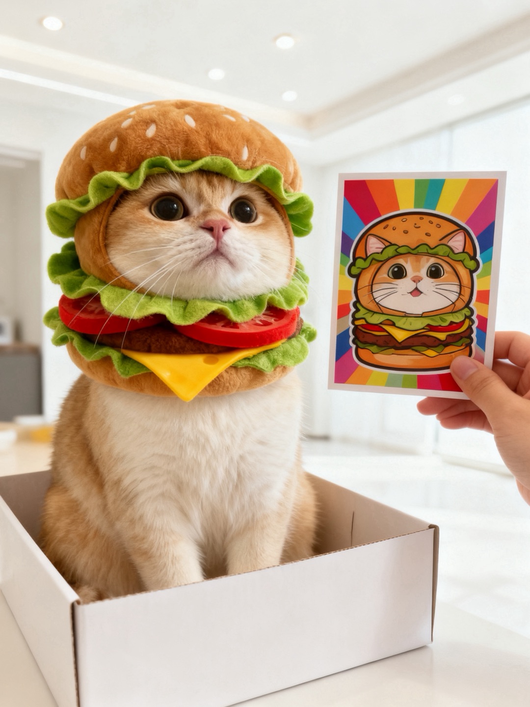 🍔😻