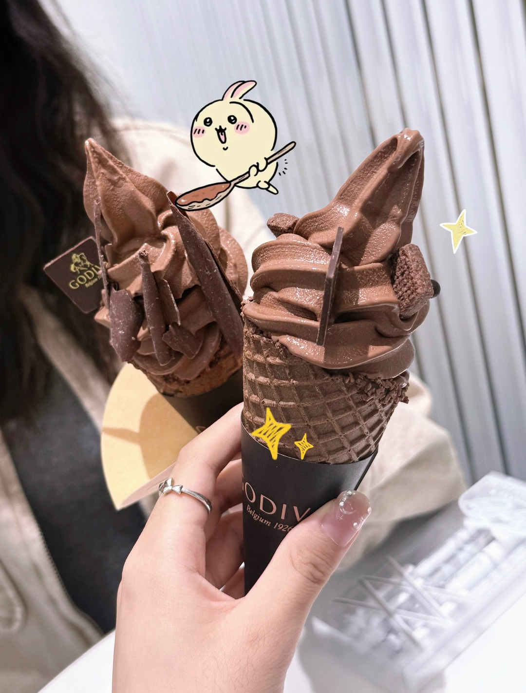 🍫巧克力控必冲❗️GODIVA冰激凌一口沦陷