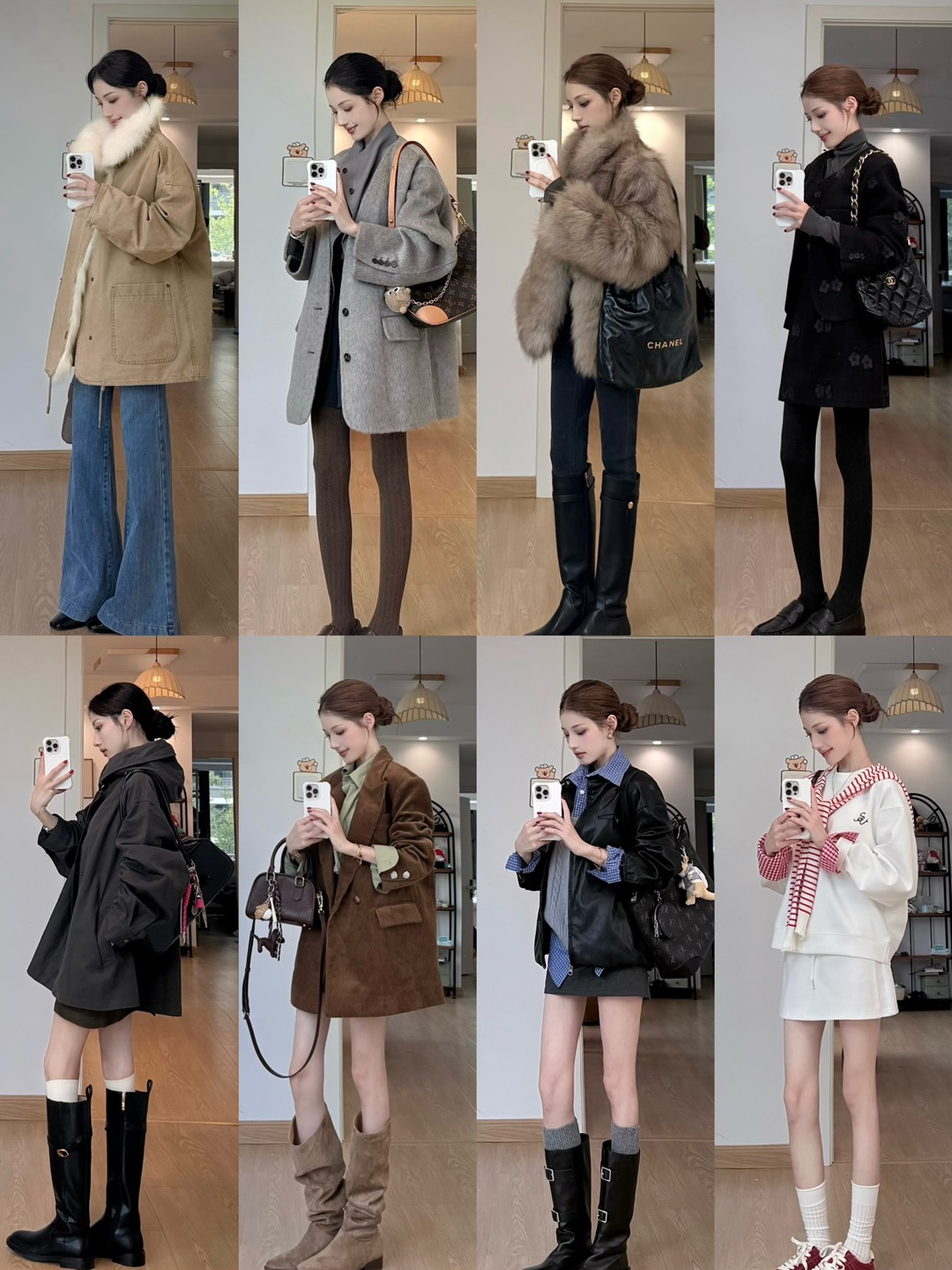 这种不费力的穿搭真的好适合早八！！！