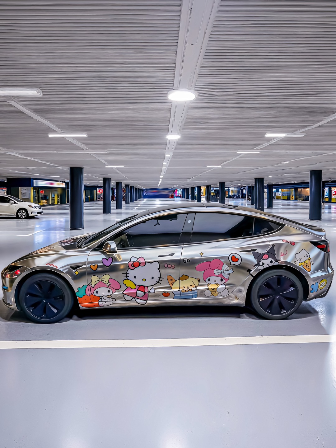 不敢想象开出去多亮眼🚗不听劝贴了梦中情膜！！