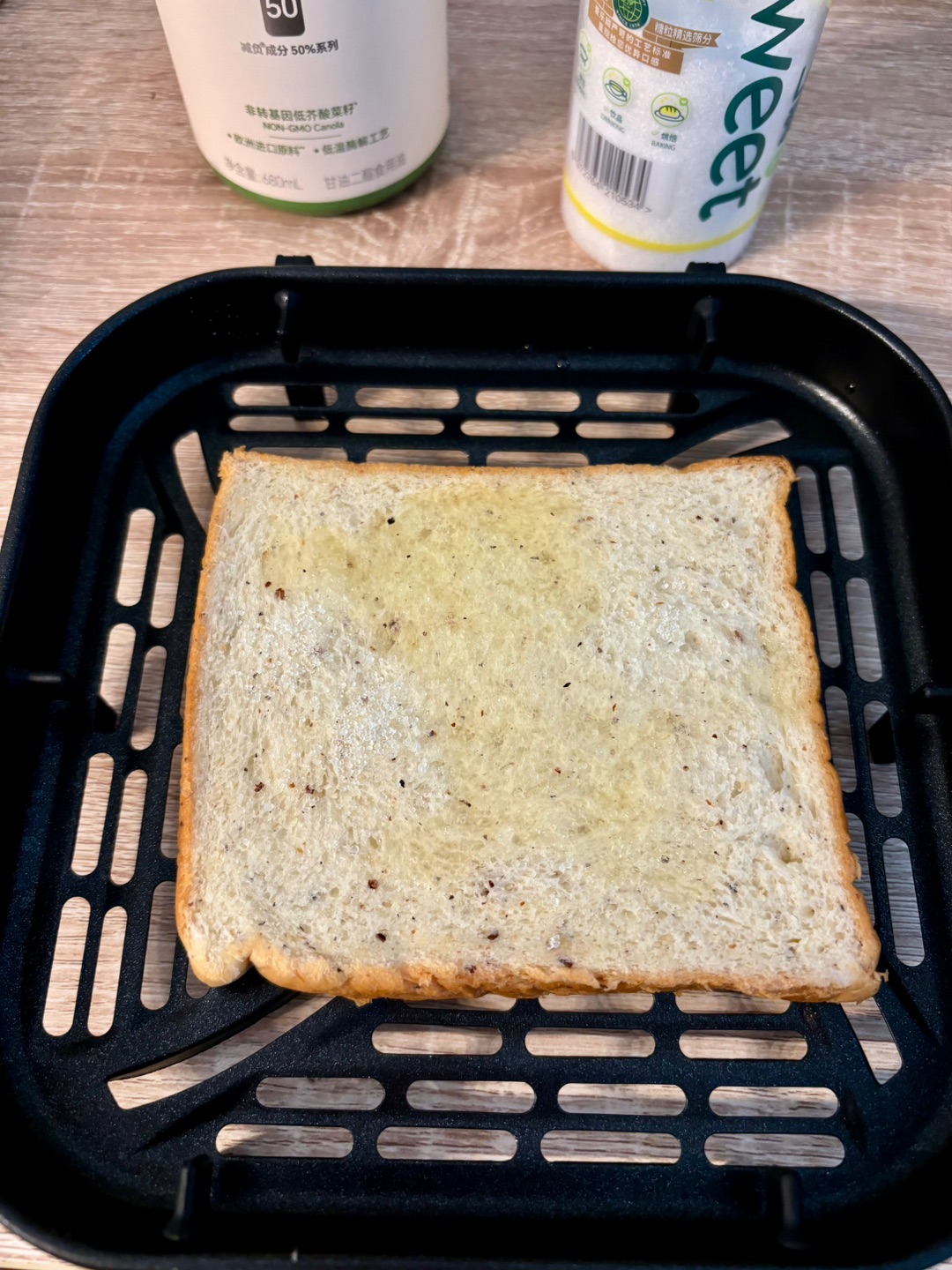 好吃的空气炸锅吐司🍞