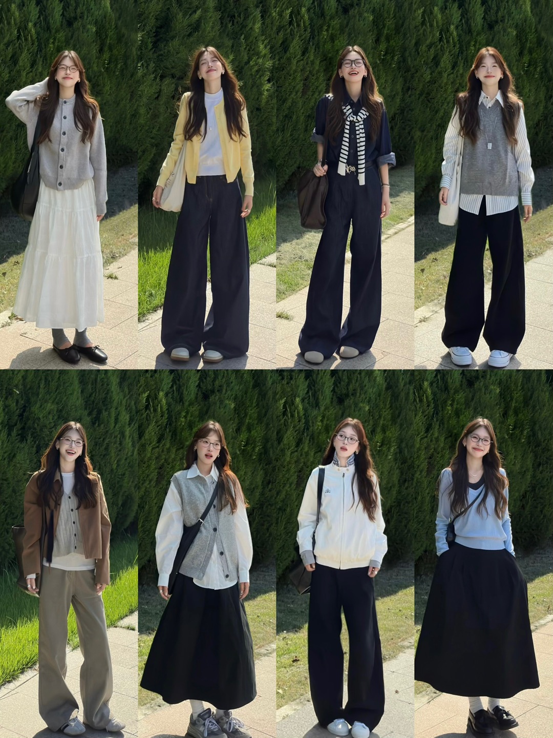 8️⃣0️⃣套OOTD｜一周穿搭不重样