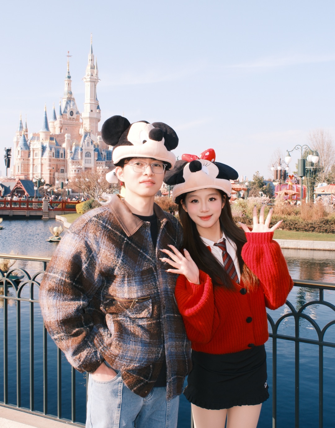 冬日迪士尼情侣拍照攻略✨