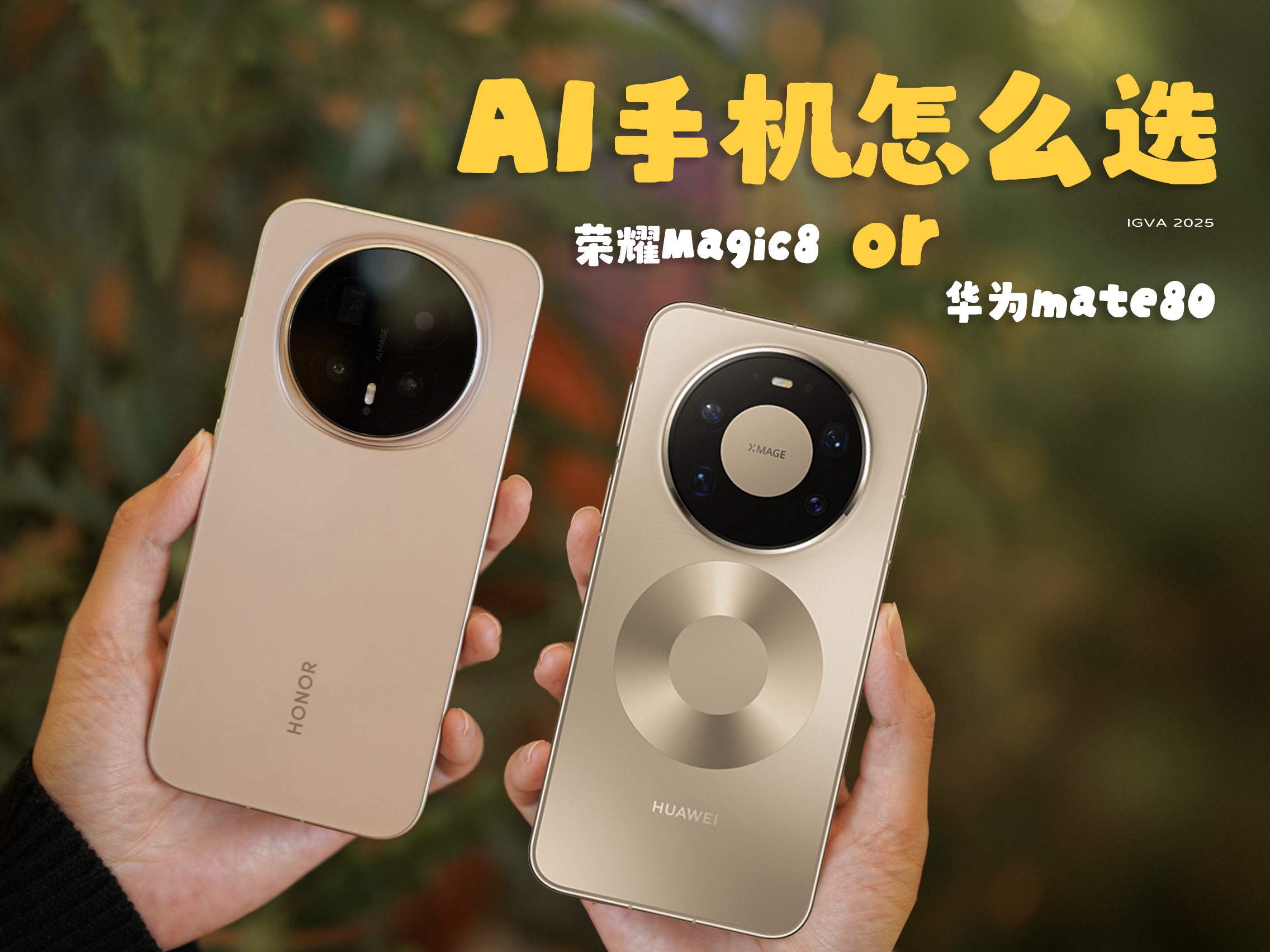 旗舰手机怎么选，华为mate80 or 荣耀Magic8？