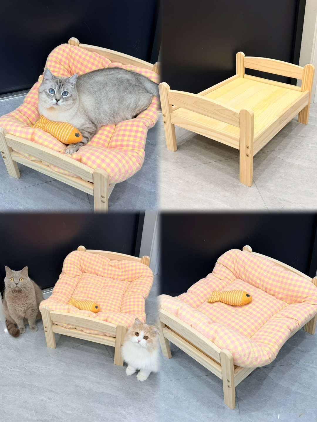 实木宠物床测评～