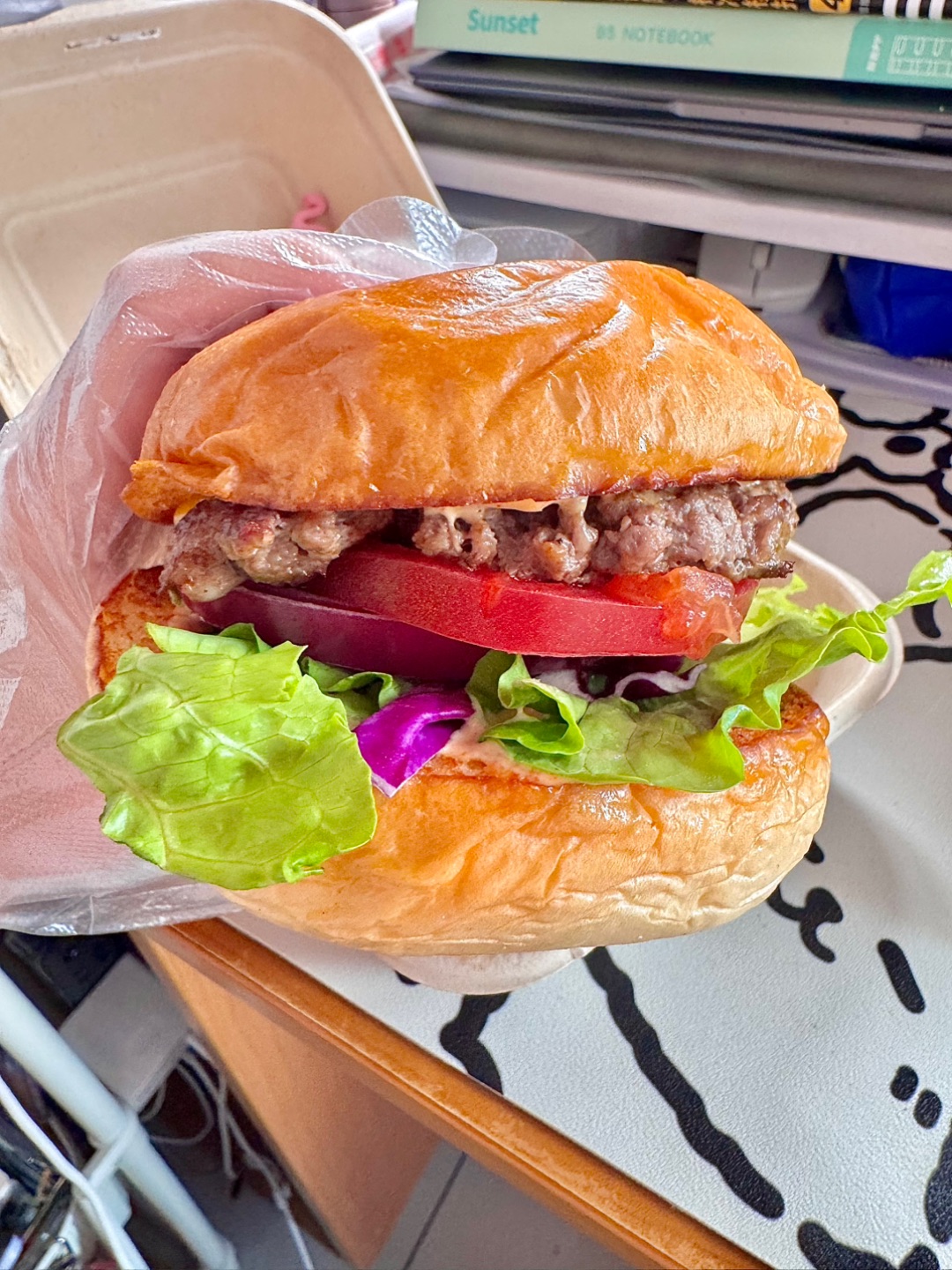 天华干饭人🍚｜来吃手工现做牛肉汉堡包🍔！