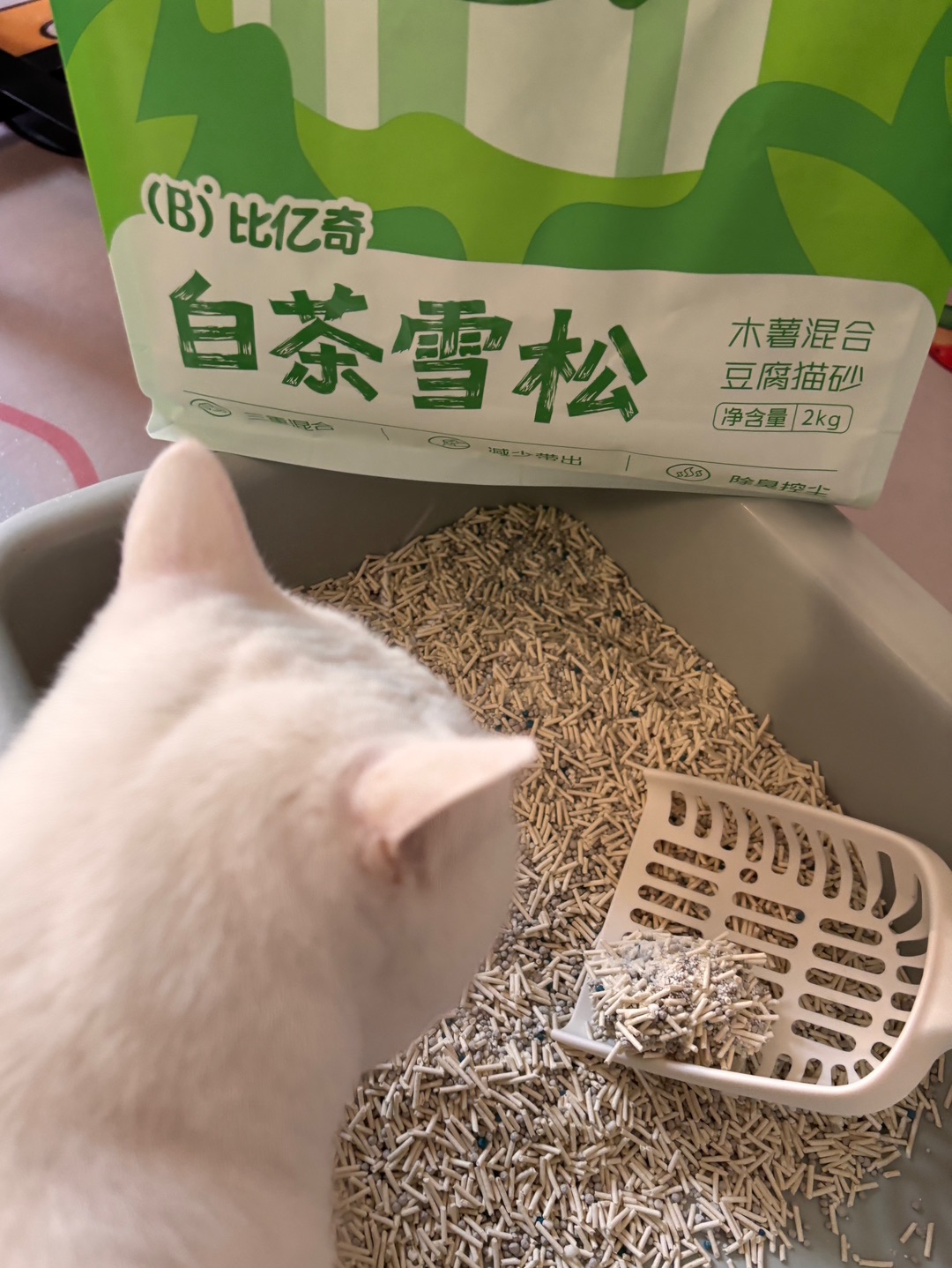1.20比亿奇豆腐混合猫砂
