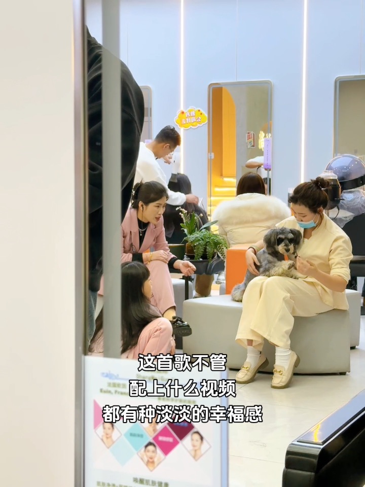 这个小狗越养越亲人了