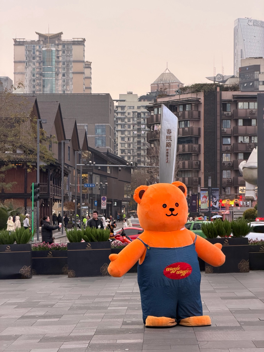 成都市中心的色彩多巴胺ip店！