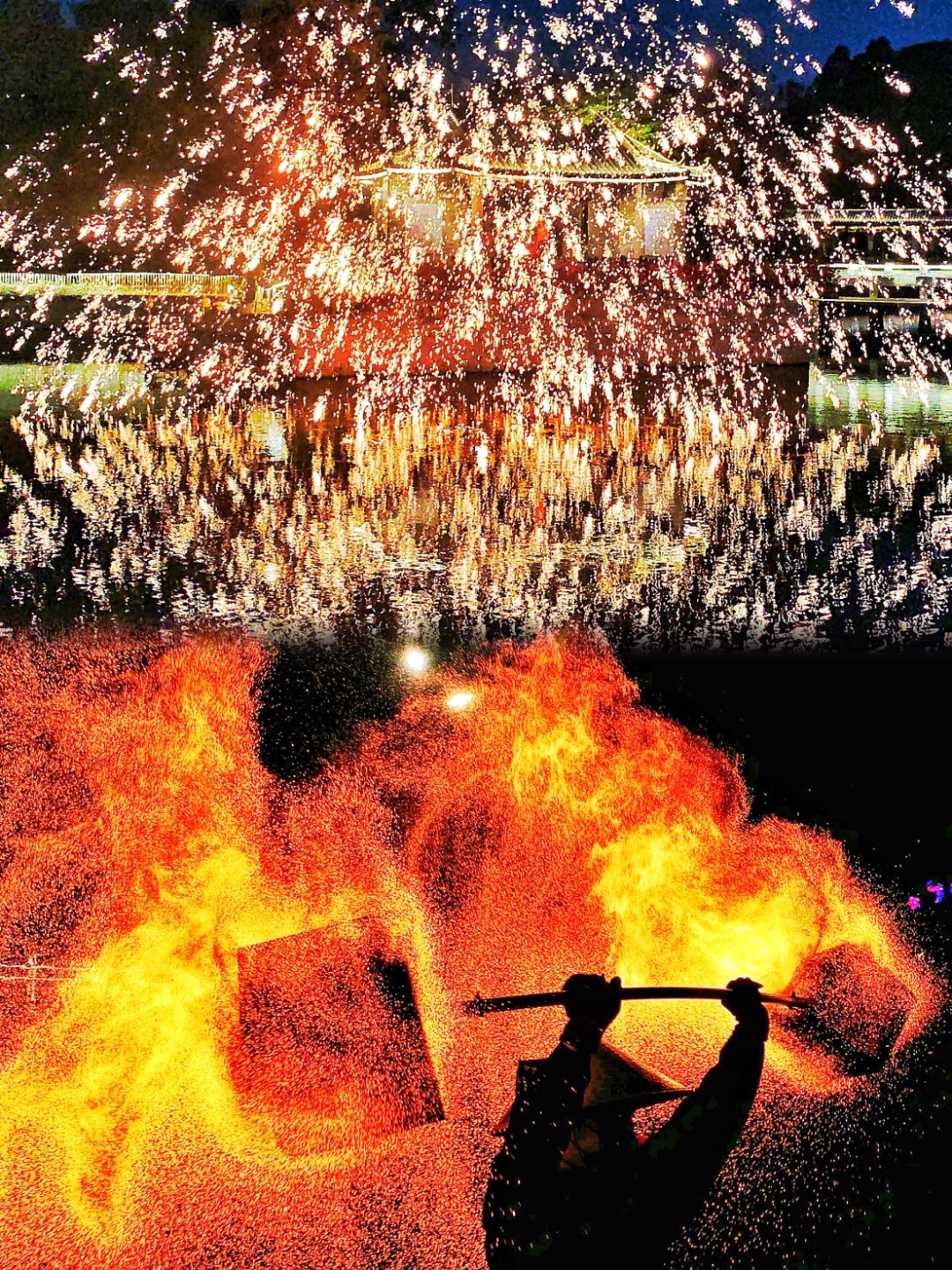 在广州就能看到一场酣畅淋漓的打铁花