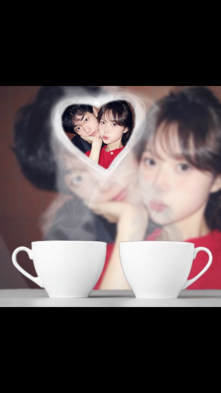 情侣爱心蒸汽p图教程