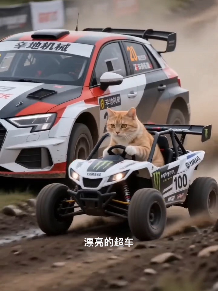 起猛了  小猫也比上巴音布鲁克了