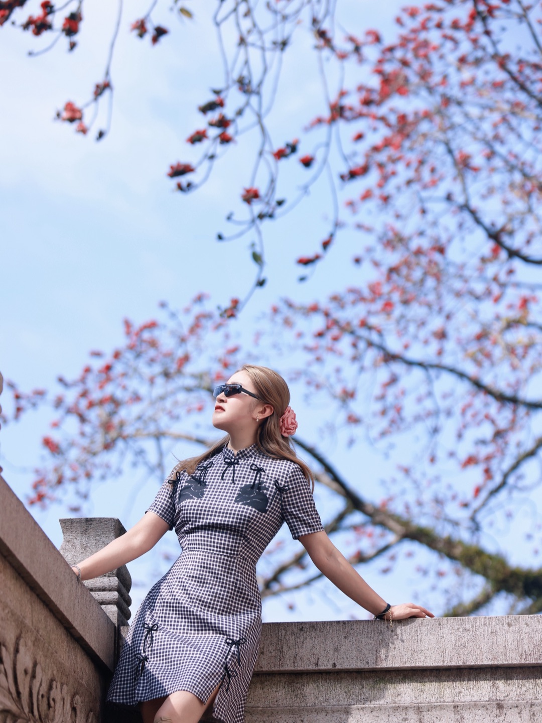 潮州韩文公祠封神机位｜旗袍穿搭+9宫格构图公式✅