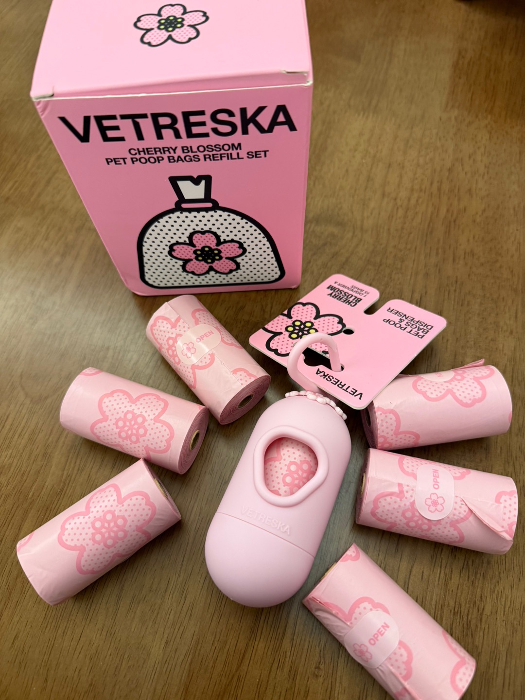 🌸樱花味捡屎袋！颜值党铲屎官狂喜