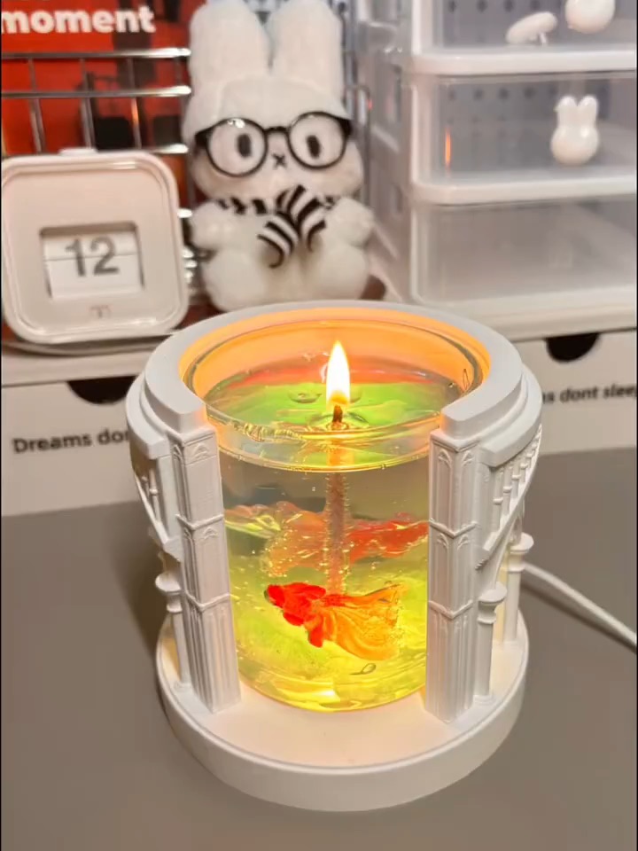 心动的感觉...被泡泡金鱼香薰美到了