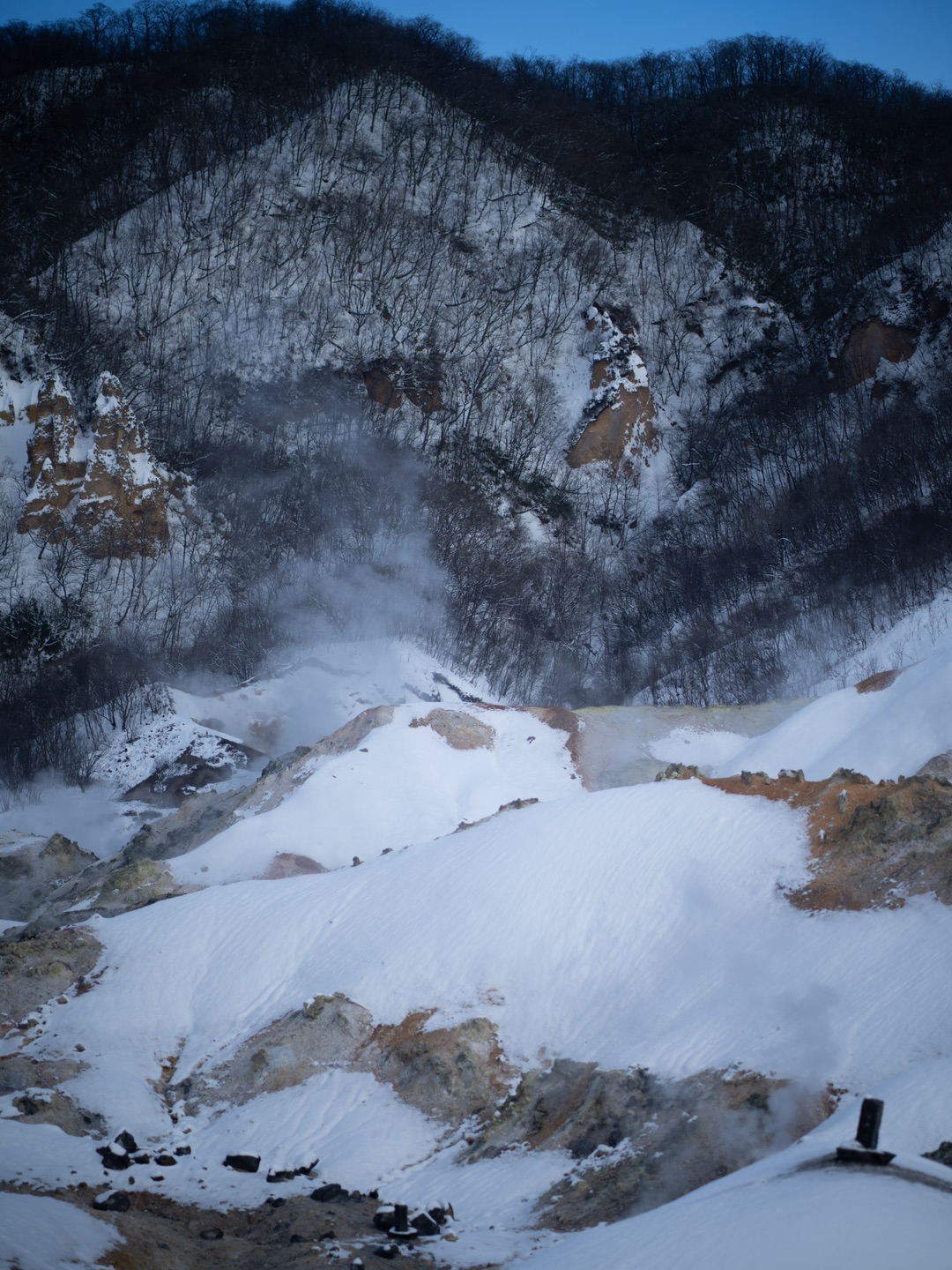 拍摄日本 地狱谷