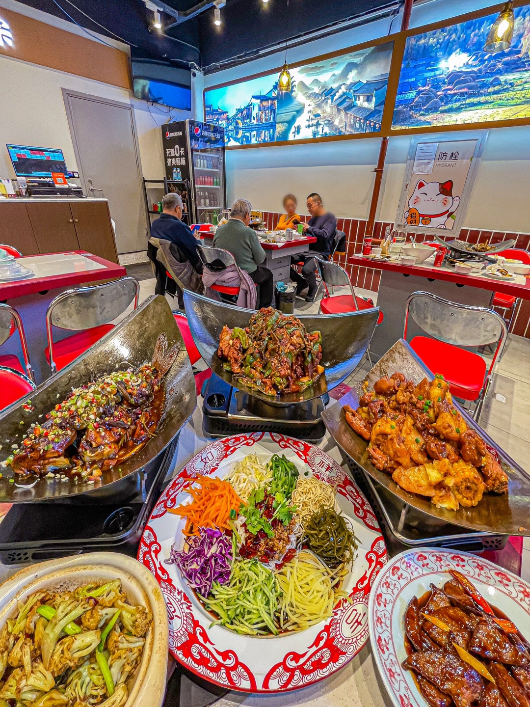 我很少拿震撼来形容一顿饭😂……夯到爆😅