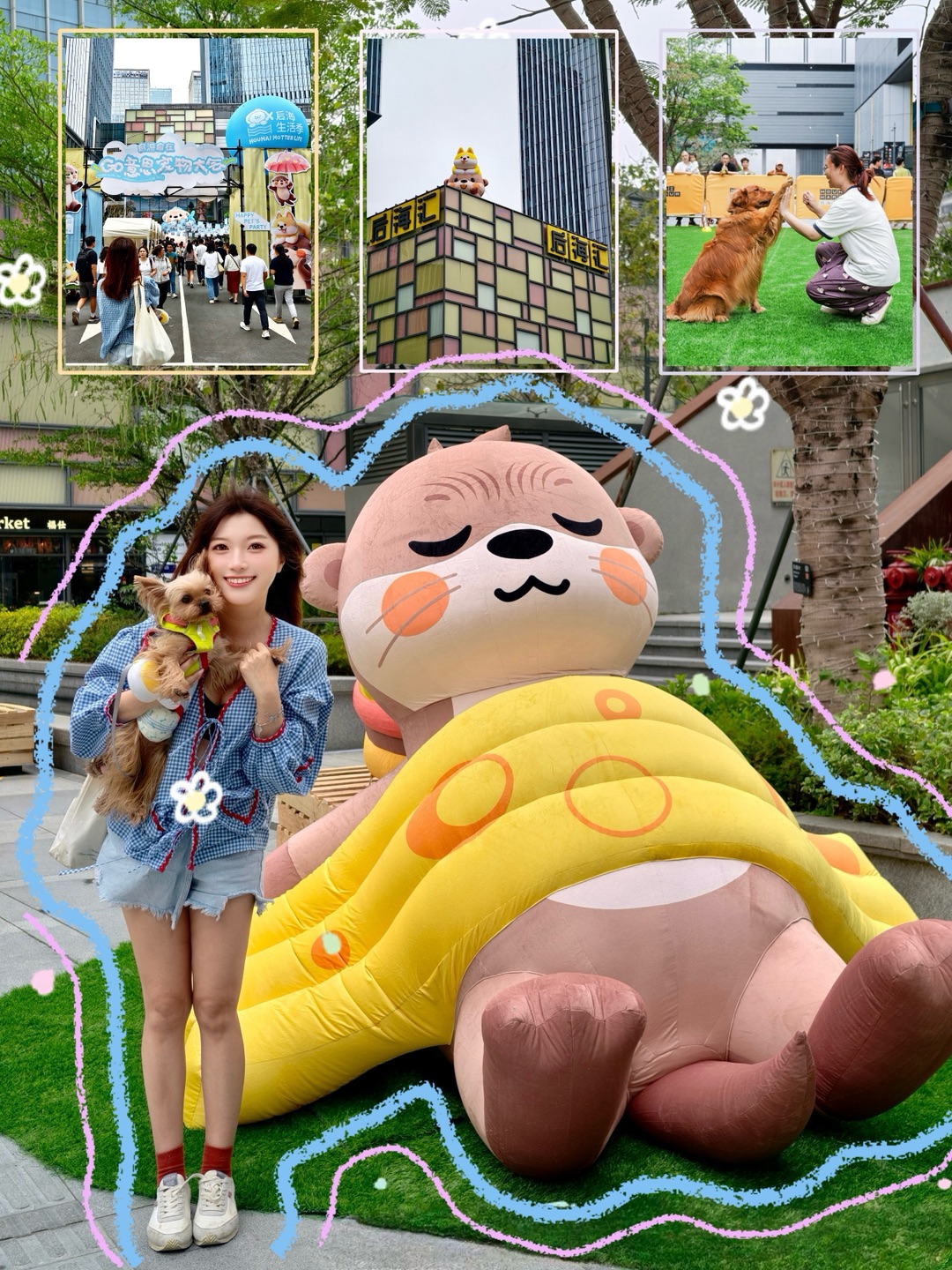 深圳遛狗新地标🐾小狗也来参加宠物大会啦🐶 深圳遛狗新地标