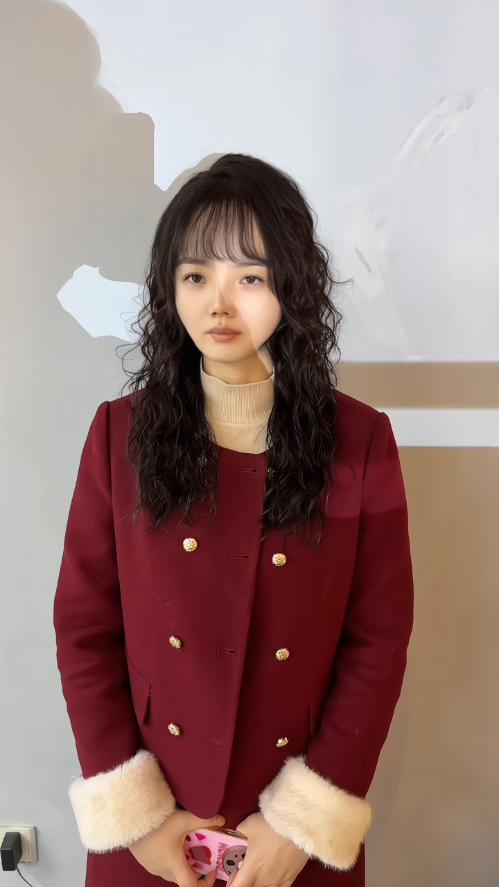 细软塌发量少烫发