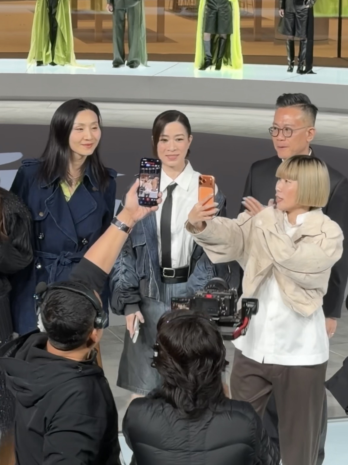 Apple静安50周年活动现场，我竟和佘诗曼同框了！