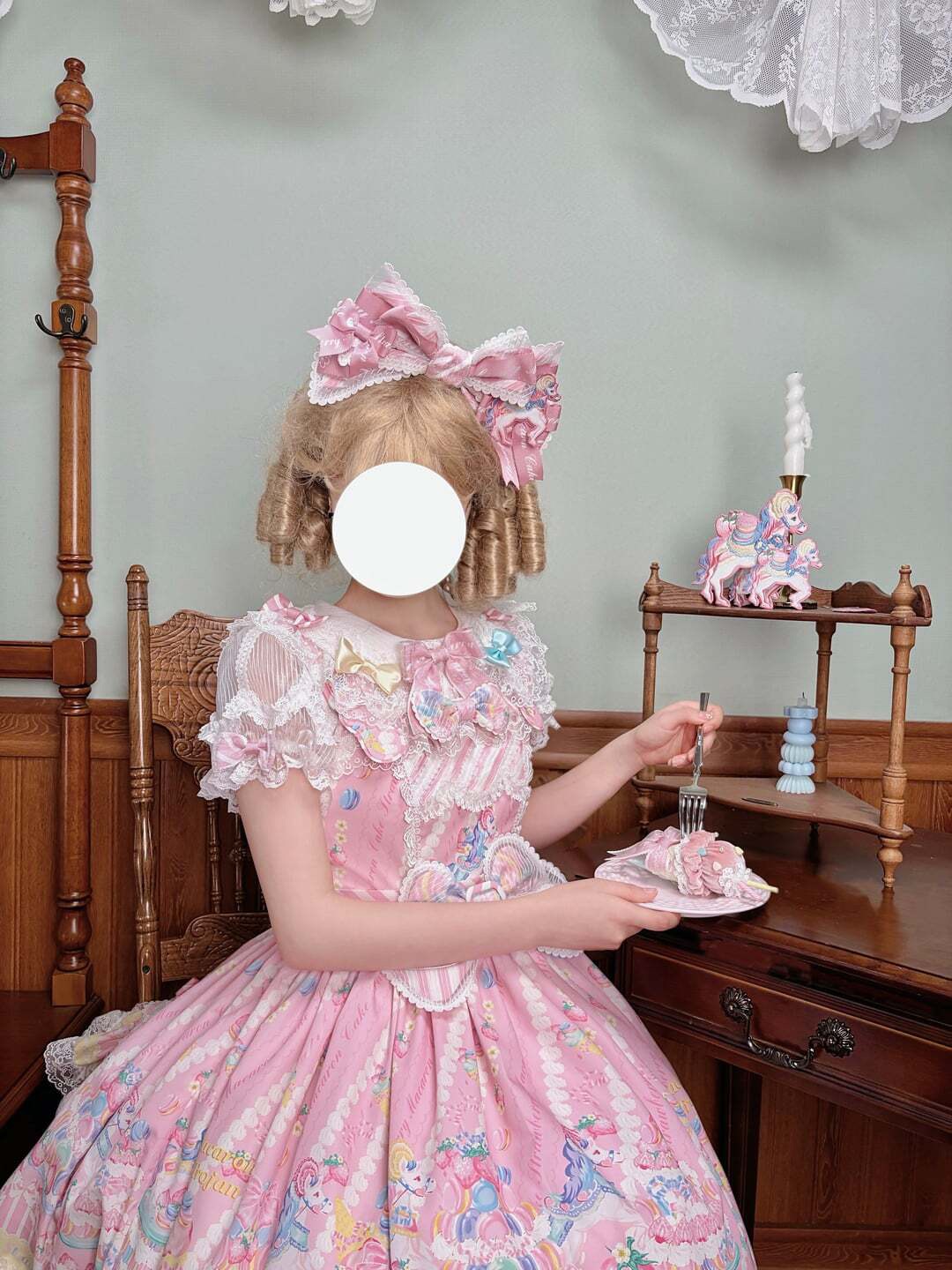 甜甜的马卡龙系列！好久没有看到这么好看的国牌lo裙了