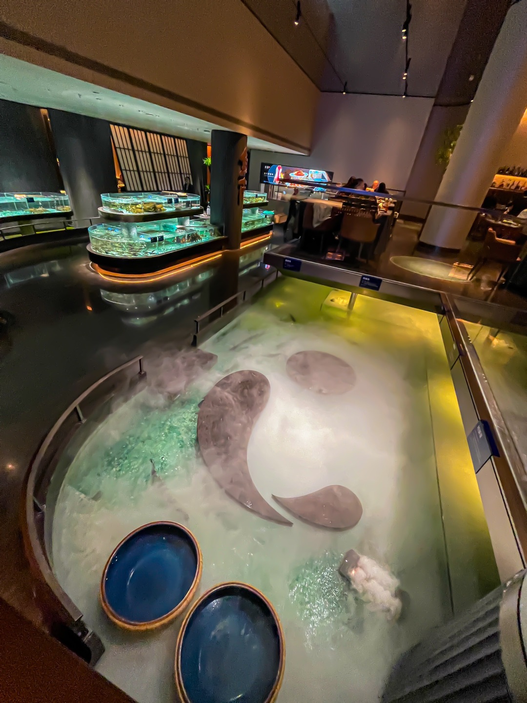 只有这种东西才能叫鱼宴吧…..🈶水族馆😂