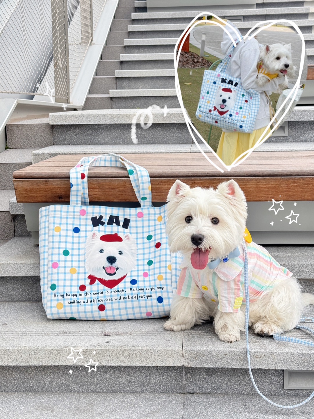 把春天装回家咯~🎒🩵