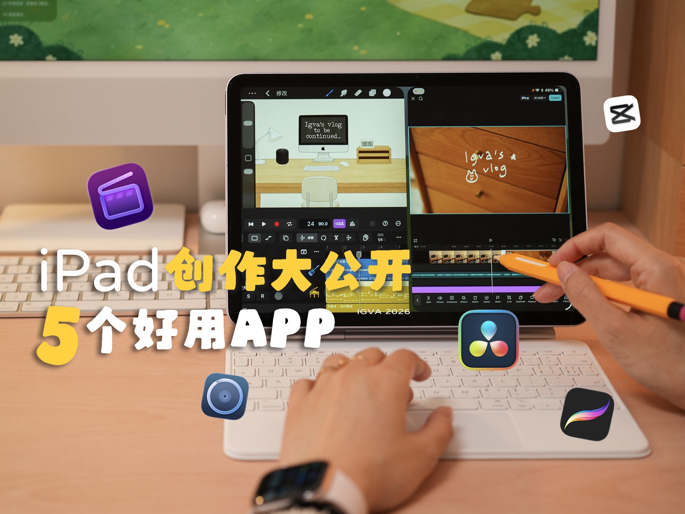 iPad创作大公开丨5个我离不开的好用创意APP