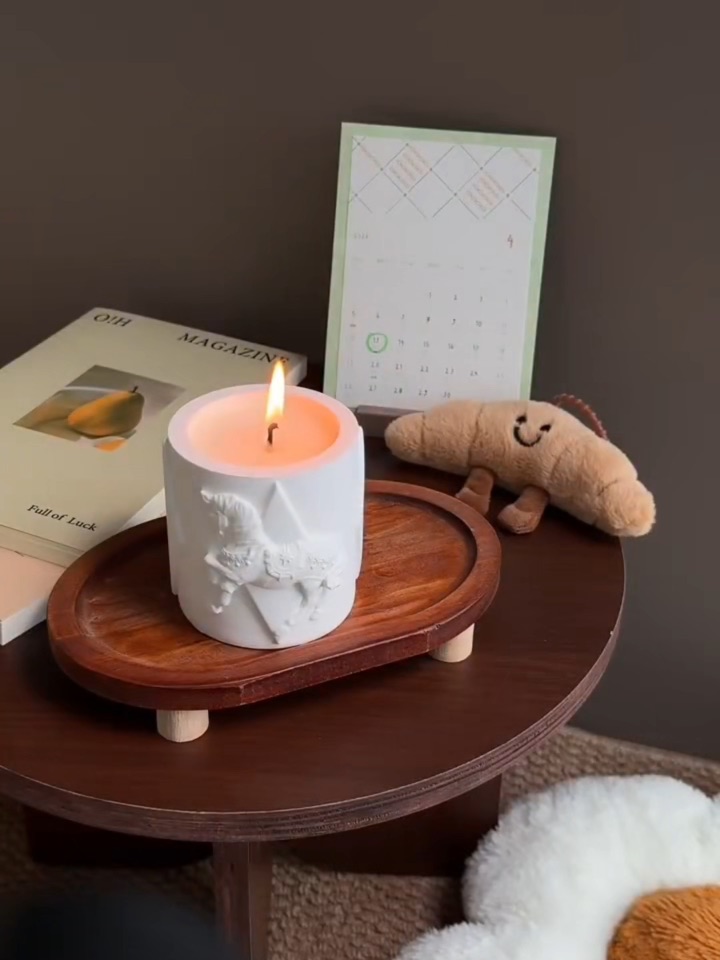 哇噻噻~这个香薰蜡烛也太有仪式感了