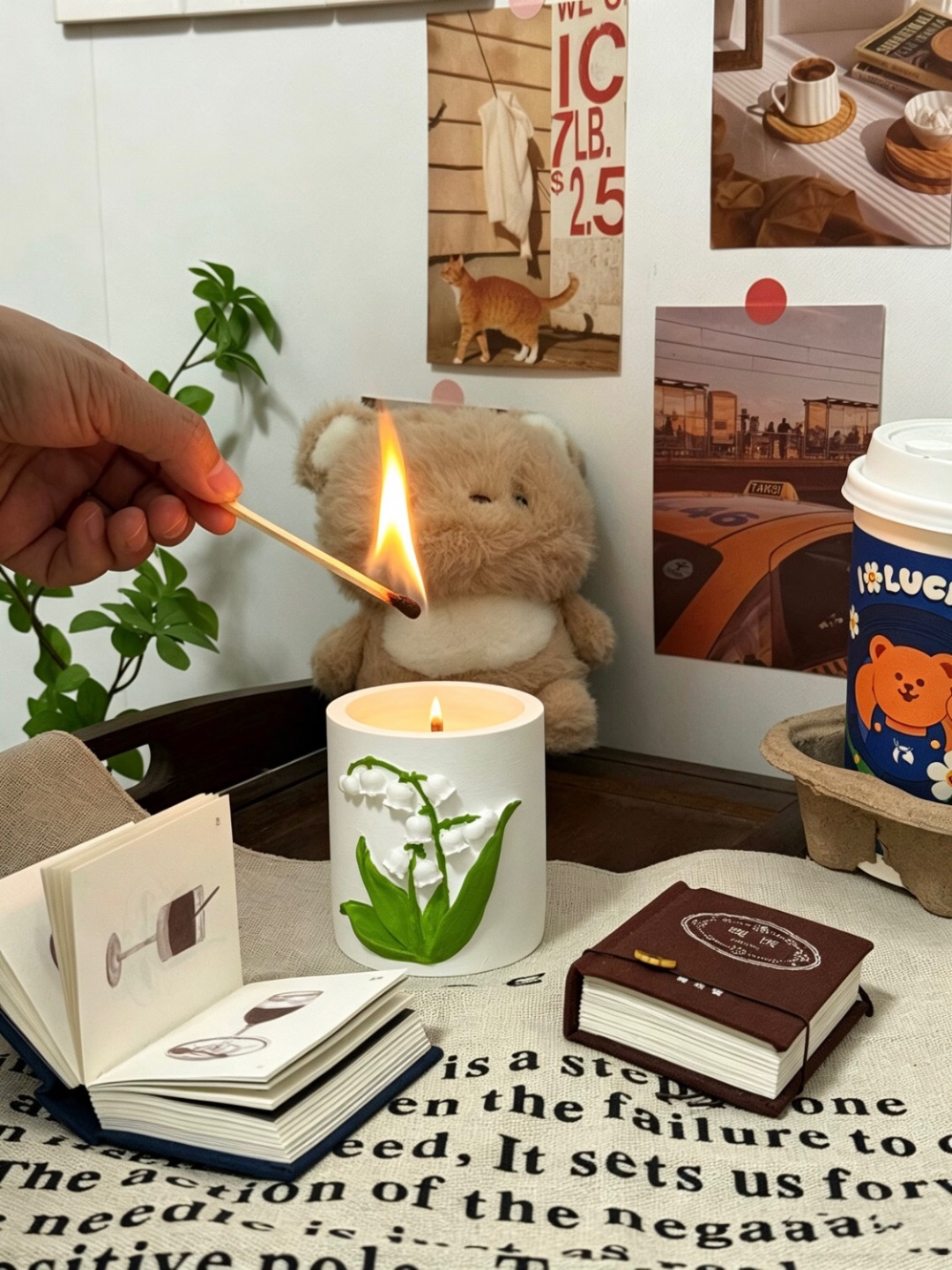 一点生活小确幸，一盏铃兰，满室幽香