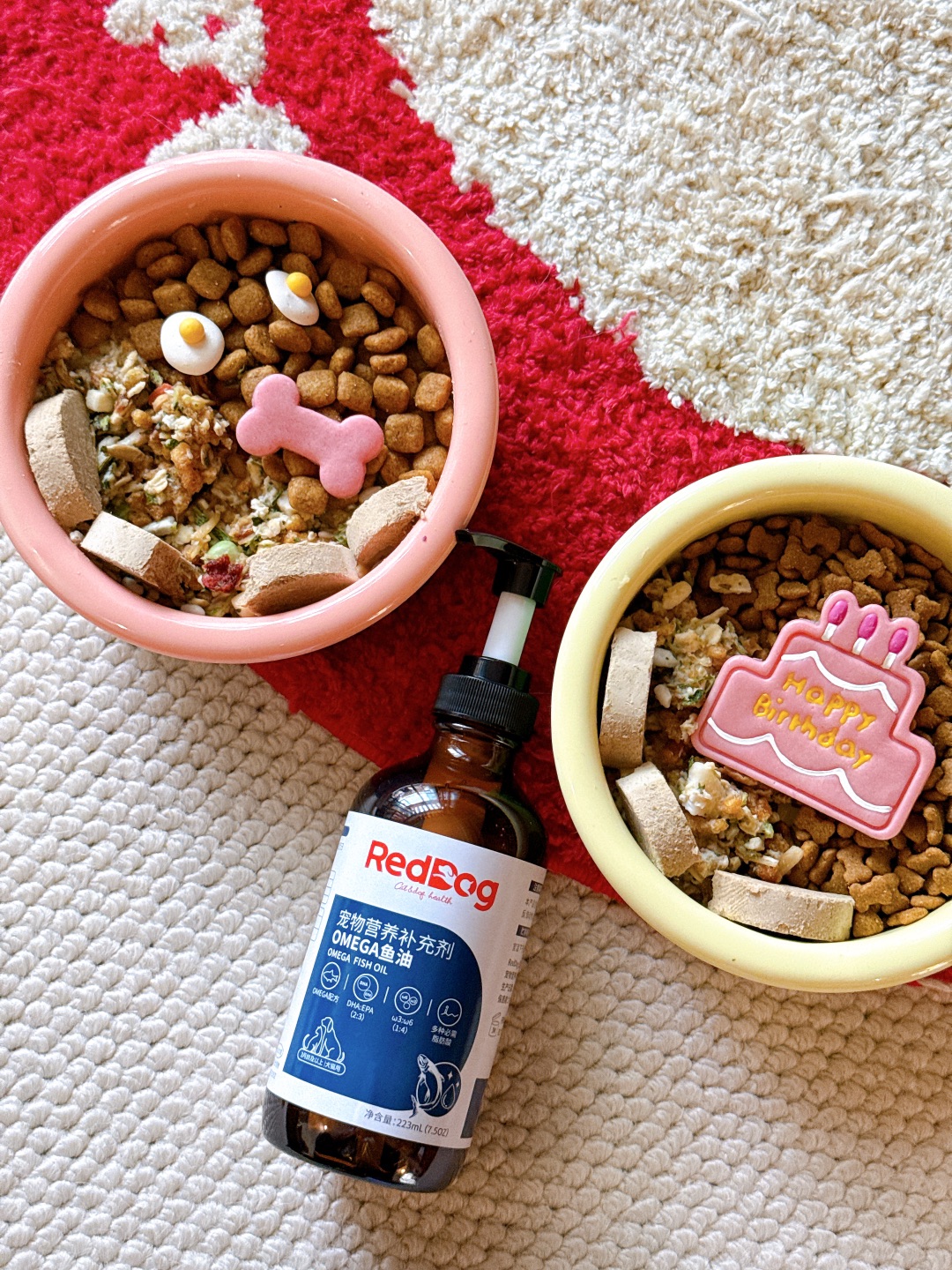 掉毛季少不了RedDog红狗鱼油