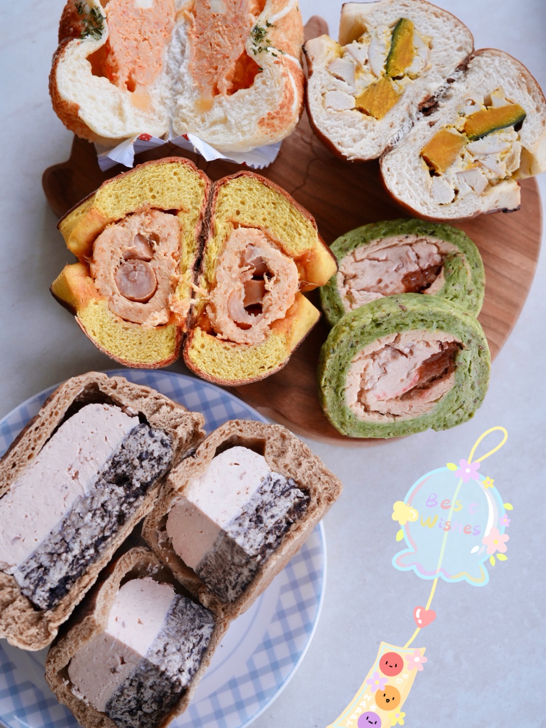 面包控最爱宝藏手作欧包：芋头和她的面包们