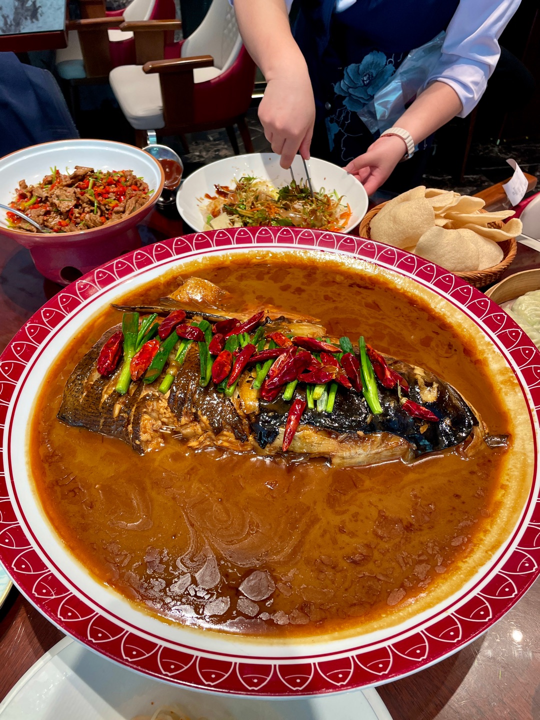 我很少拿震撼来形容一家饭店…不倒就会一直去