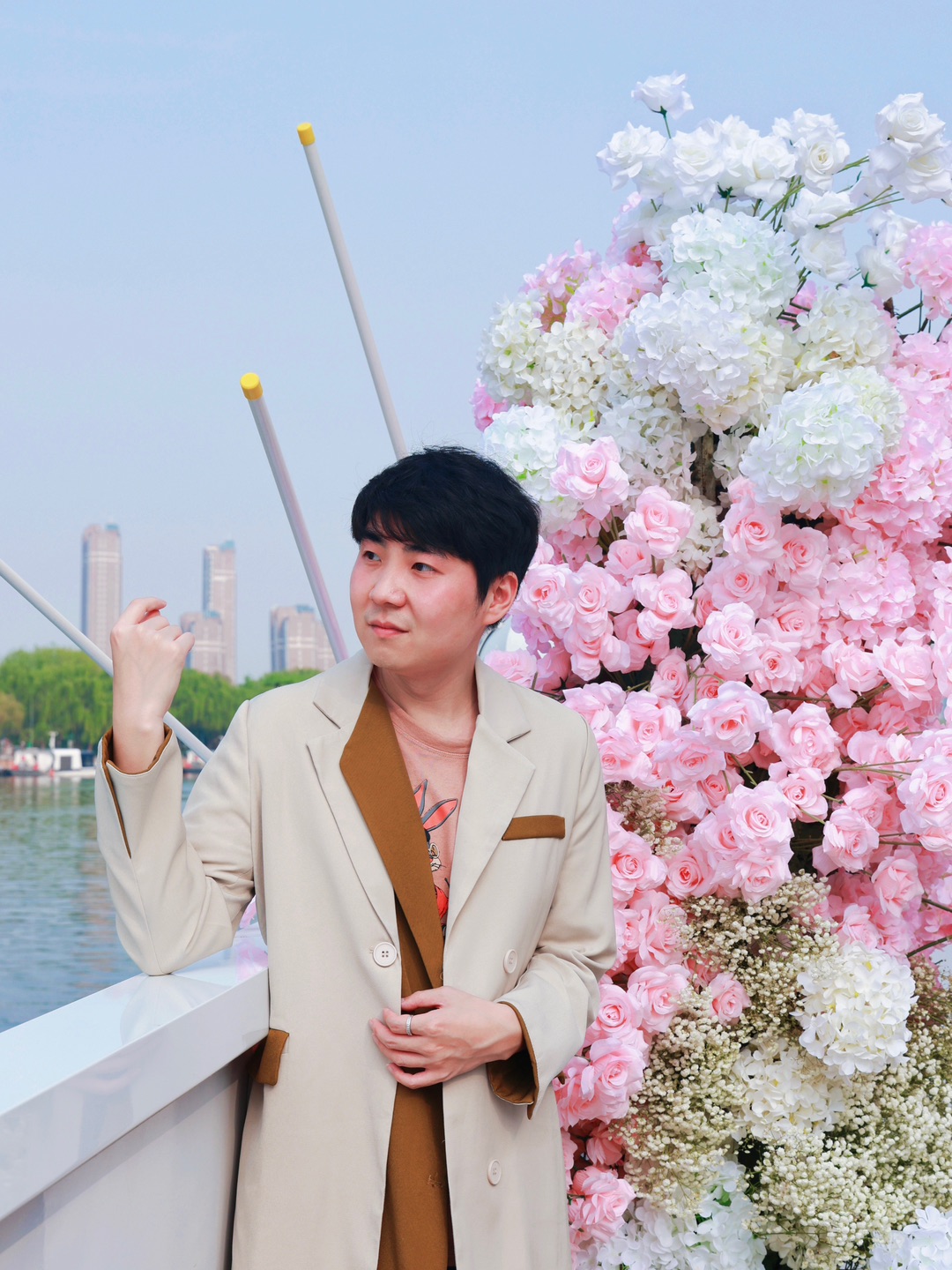 通州北投希尔顿🚢运河游船婚礼秀