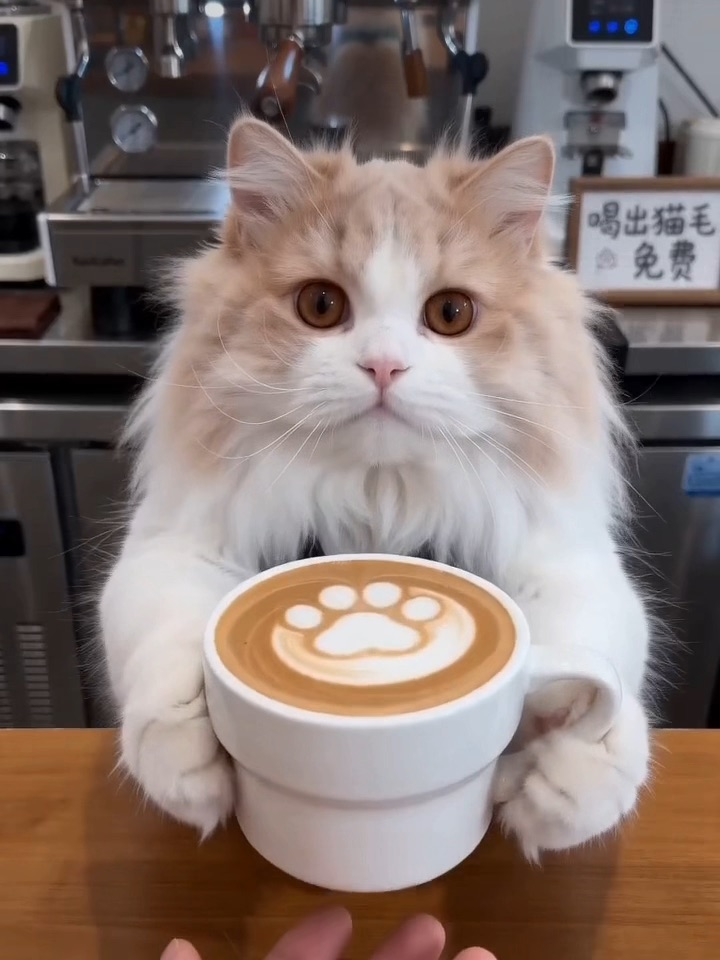 拿铁宝宝做的拿铁咖啡☕