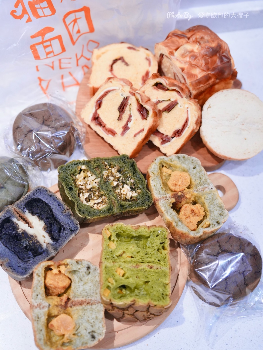 杭州面包脑袋手作糯叽叽烤年糕｜猫咪面团