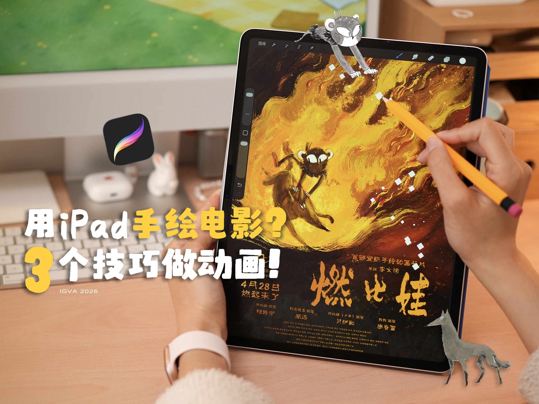 学会这3招，新手5分钟就能用iPad做出动画！