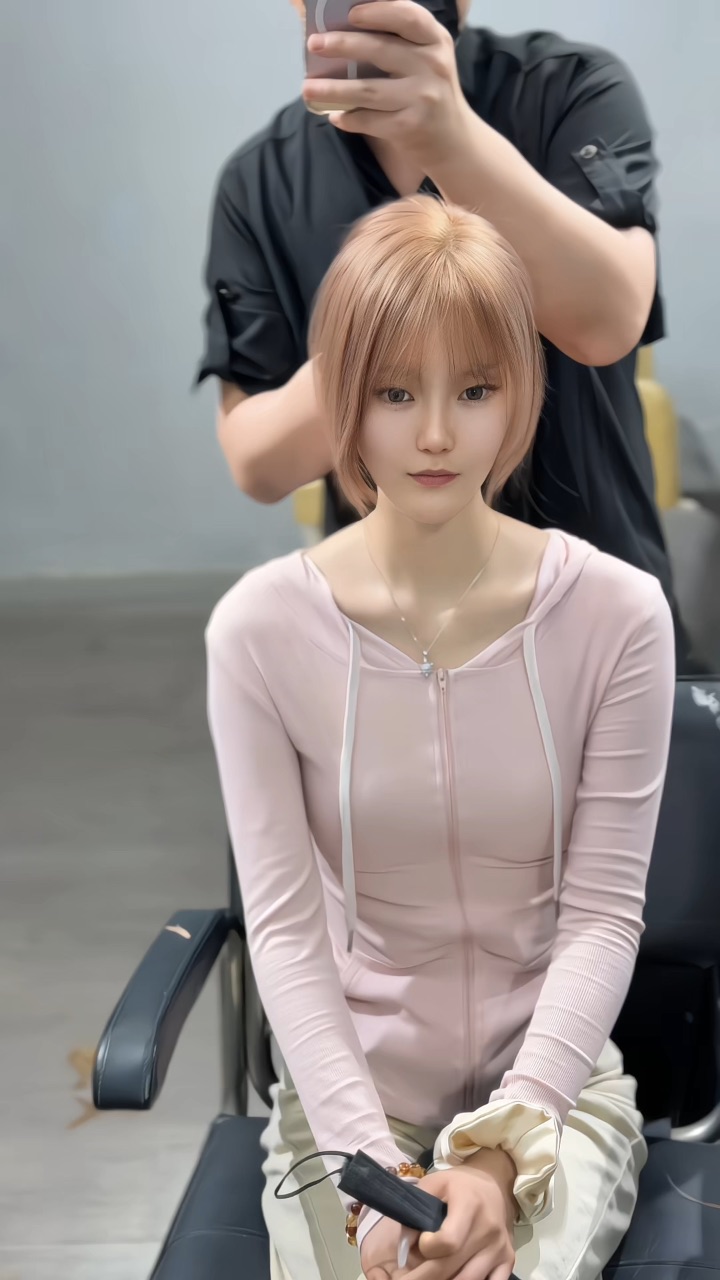 新发色新发型