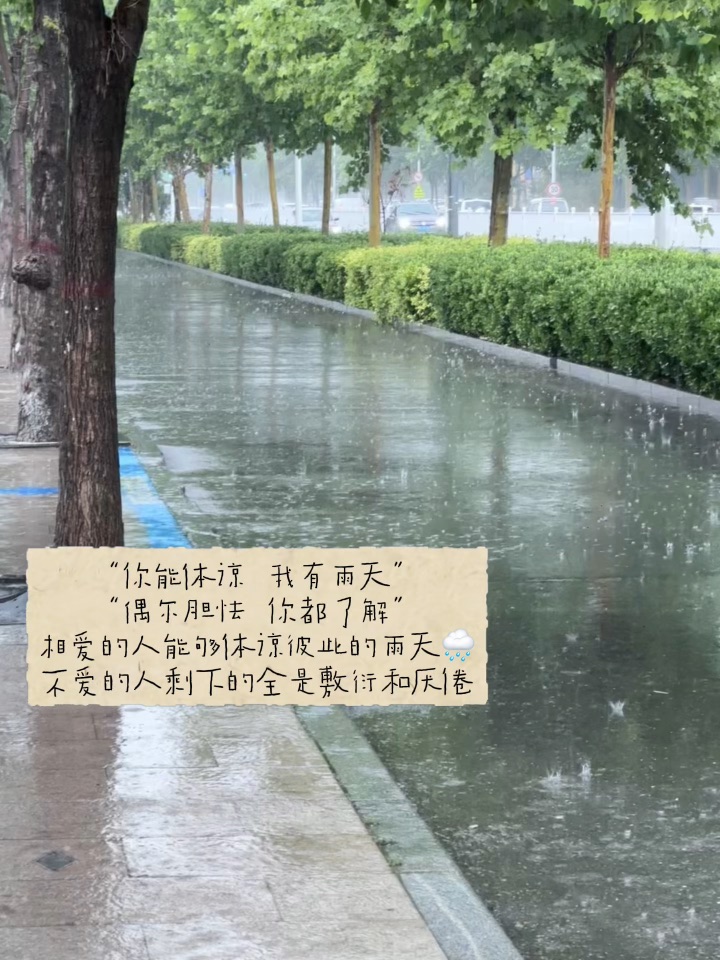 一个下雨天
